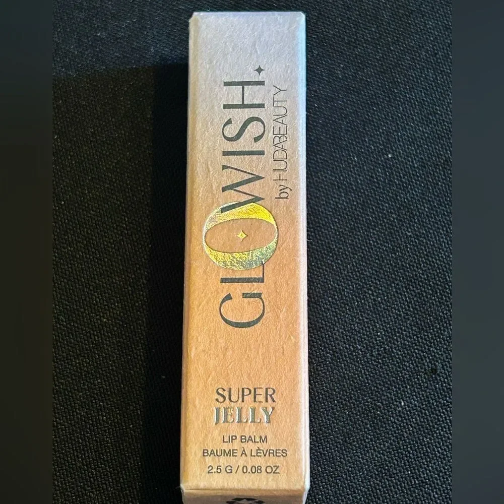 🌻 Huda Beauty GloWish Super Jelly Lip Balm New Full Size